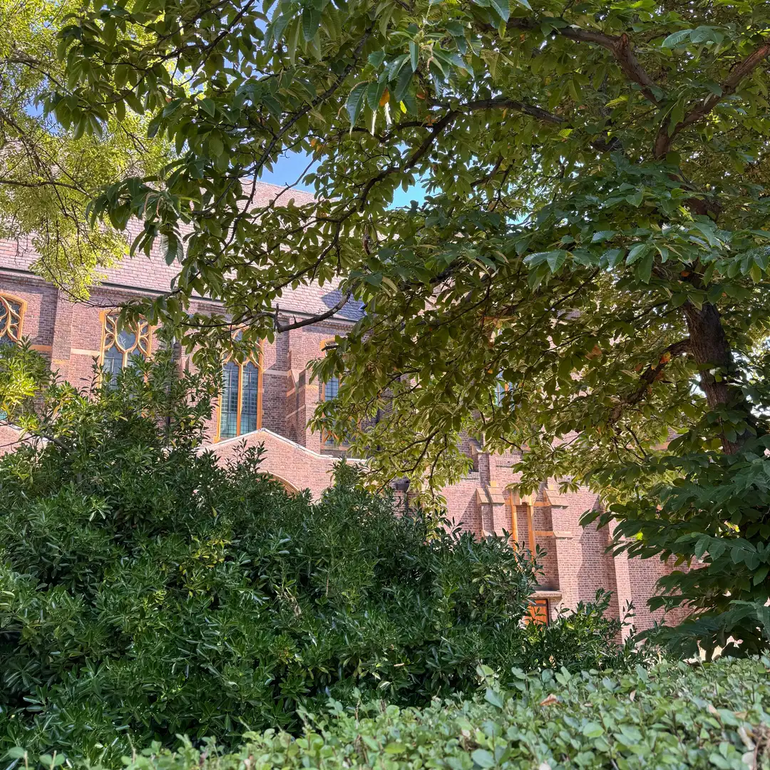 St Barnabas Church in summer