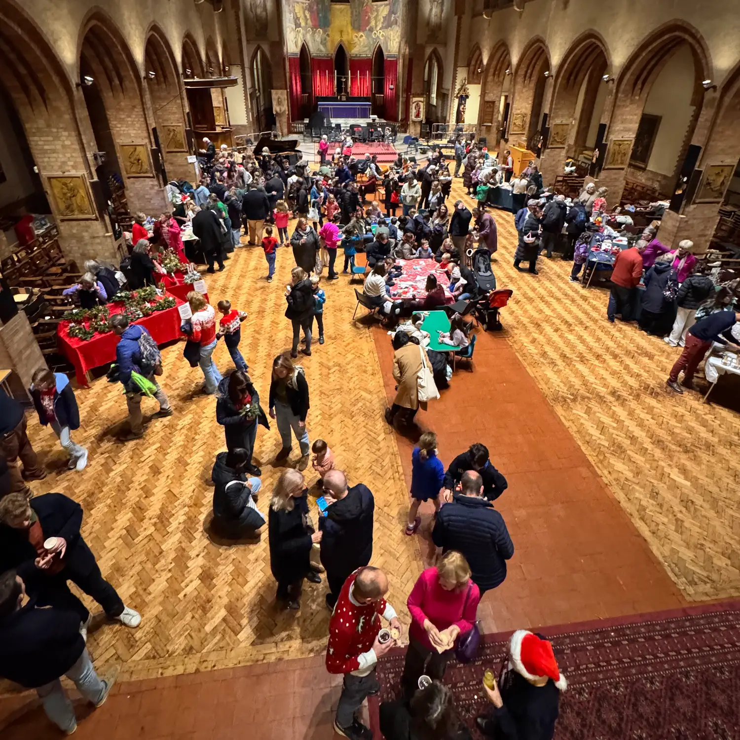 The Frost Fair at St Barnabas