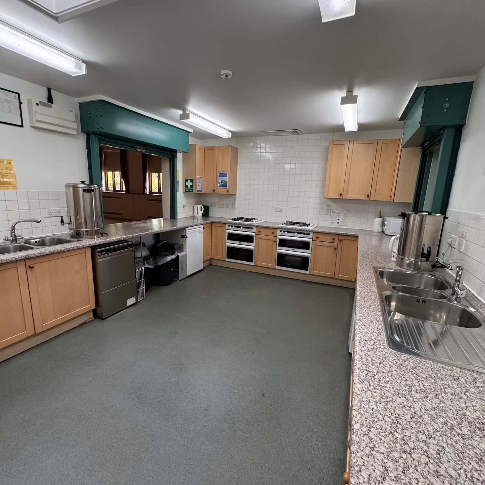 The hall kitchen
