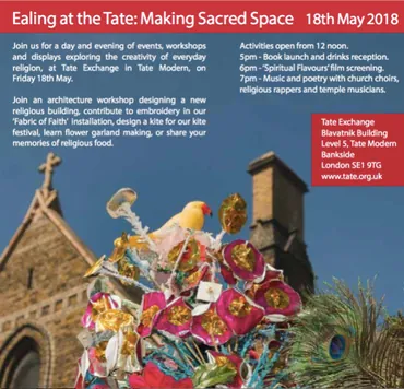 Ealing at the Tate: Making Sacred Space | 18th May 2018